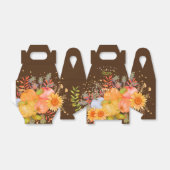 Herfst Thanksgiving Bruin Bedankdoosjes (Uitgevouwen)