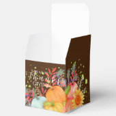 Herfst Thanksgiving Bruin Bedankdoosjes (Geopend)