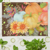 Herfst Thanksgiving Bruin Theedoek (Gevouwen)