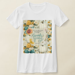 Herfst Thanksgiving Christelijk Inspirerend T-shirt