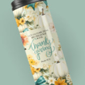 Herfst Thanksgiving Christelijk thema Tumbler Thermosbeker