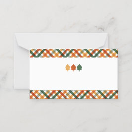 Herfst Thanksgiving Diner Naam plaats kaarten Plaatskaartje