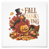 herfst THANKSGIVING Foto Afdruk (Voorkant)