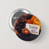 Herfst Thanksgiving Fotografie Pumpkin Fotografie Ronde Button 5,7 Cm (Voorkant /achterkant)
