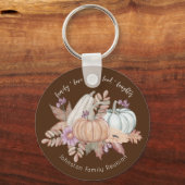 Herfst Thanksgiving Gezinsreünie gunsten Sleutelhanger (Voorkant)