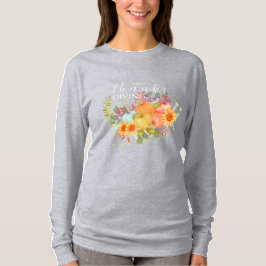 Herfst Thanksgiving Grijs T-shirt