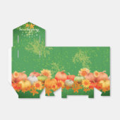 Herfst Thanksgiving Groen Bedankdoosjes (Uitgevouwen)
