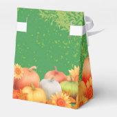 Herfst Thanksgiving Groen Bedankdoosjes (Achterkant)