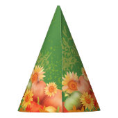 Herfst Thanksgiving Groen Feesthoedjes (Achterkant)