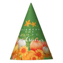 Herfst Thanksgiving Groen Feesthoedjes