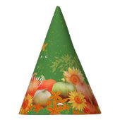 Herfst Thanksgiving Groen Feesthoedjes (Rechts)