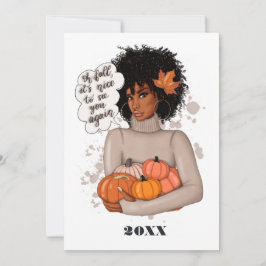 Herfst - Thanksgiving groet Feestdagenkaart