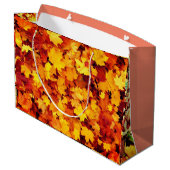 Herfst Thanksgiving Grote Cadeaus Groot Cadeauzakje (Achterkant Gekanteld)