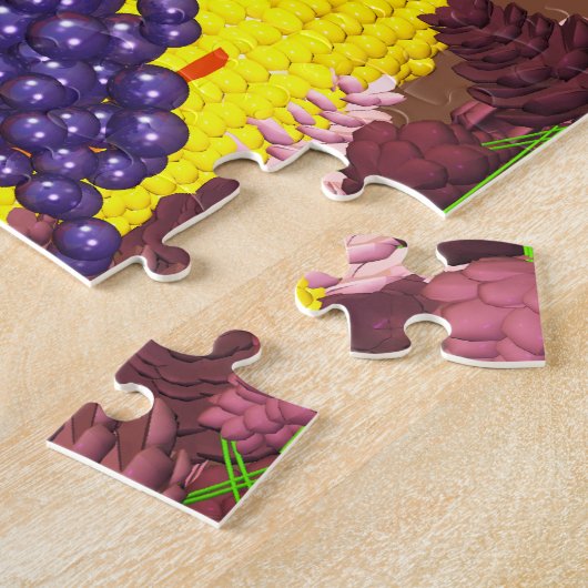 Herfst Thanksgiving Harvest Legpuzzel (Zijkant)