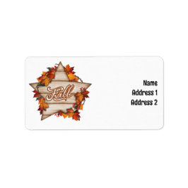 Herfst Thanksgiving herfst oogst pompoen kruiden p Etiket