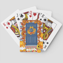 Herfst Thanksgiving Herfst Oogst Spiraal Notebook Pokerkaarten