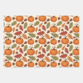Herfst Thanksgiving Inpakpapier Vel (Voorkant 2)