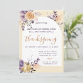 HERFST THANKSGIVING KAART (Staand voorkant)