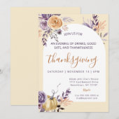 HERFST THANKSGIVING KAART (Voorkant / Achterkant)