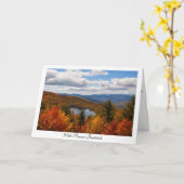 Herfst Thanksgiving kaart  (Gele Bloem)