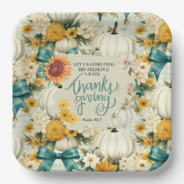 Herfst Thanksgiving Landelijke Stijl Paperplate Papieren Bordje