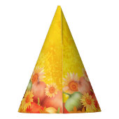 Herfst Thanksgiving Mosterd Feesthoedjes (Achterkant)