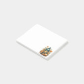 Herfst Thanksgiving Pompoen Lantaarn Oogst Post-it® Notes (Schuin)