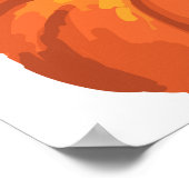 Herfst - Thanksgiving - pompoen Poster (Hoek)