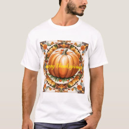 Herfst Thanksgiving Populair pompoen Collectie T-shirt