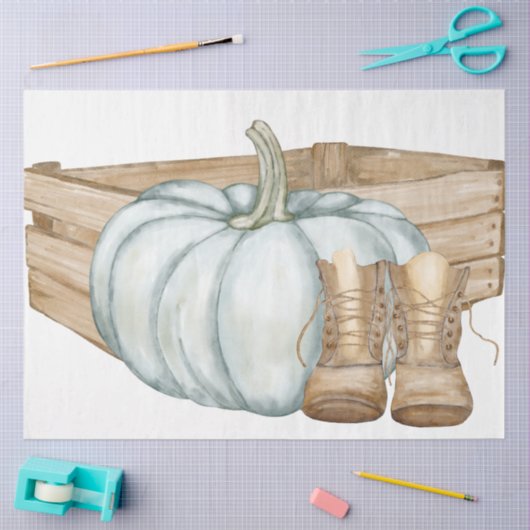 Herfst Thanksgiving reeks ontwerp 6 Tissuepapier (Craft)