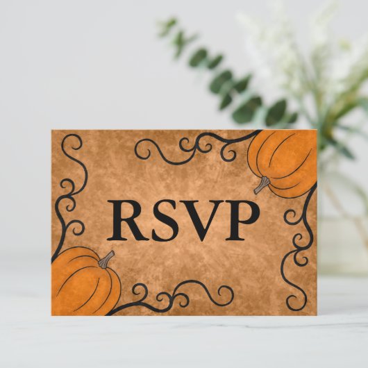 HERFST THANKSGIVING RSVP (Staand voorkant)