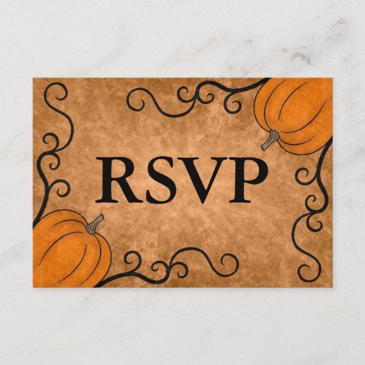 HERFST THANKSGIVING RSVP KAARTJE (Voorkant)