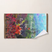 Herfst Thanksgiving Scripting Bad Handdoek (Handdoek)