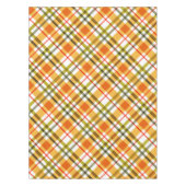 Herfst Thanksgiving Slant Plaid Tafelkleed (Voorkant)