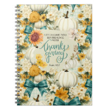 Herfst Thanksgiving thema Inspirerend Notitieboek