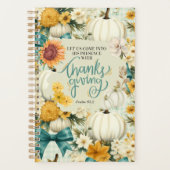 Herfst Thanksgiving thema Inspirerend Planner (Voorkant)