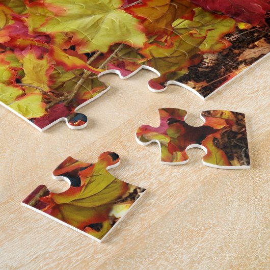 Herfst Thanksgiving - Tucker - Yorkie Legpuzzel (Zijkant)
