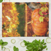 Herfst Thanksgiving - Tucker - Yorkie Theedoek (Gevouwen)