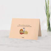 Herfst/Thanksgiving van varkenskarper - Kaart van  (Achterkant)