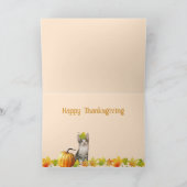 Herfst/Thanksgiving van varkenskarper - Kaart van (Binnen)