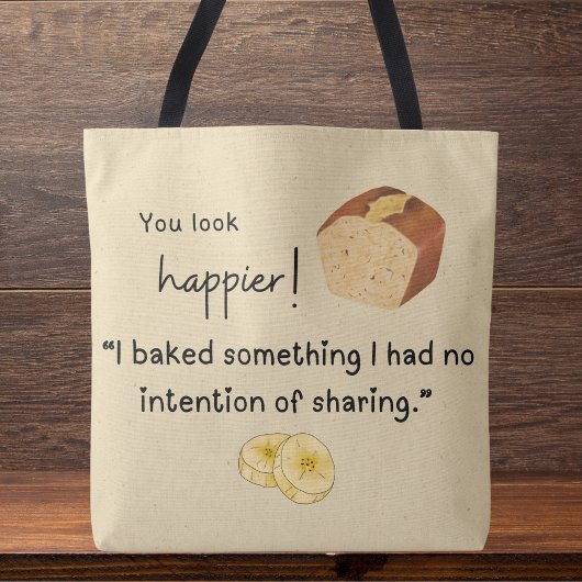Herfst thema Bananenbrood bakken Tote Bag