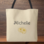 Herfst thema Bananenbrood bakken Tote Bag