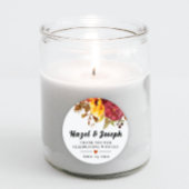 Herfst thema Bedankt Sticker