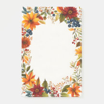 Herfst Thema Bloemen & Bessen