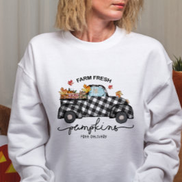 HERFST THEMA BOERDERIJ FRESH PUMPKINS GRATIS LEVER TRUI