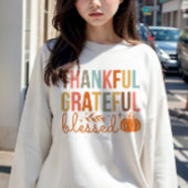 HERFST THEMA DANKBARE DANKBARE GEZEGENDE POMPOEN TRUI