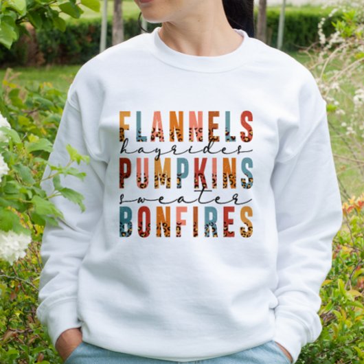 HERFST THEMA FLANEL HAYRIDES PUMPKINS TRUI