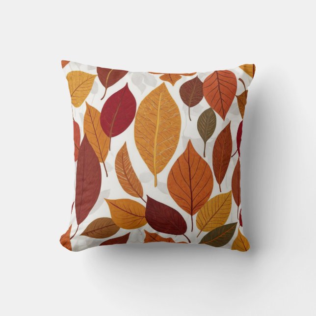 herfst thema gooikussen kussen (Voorkant)