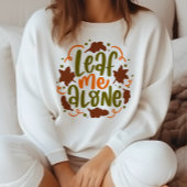 HERFST THEMA GRAPPIG LEAF ME ALONE TRUI