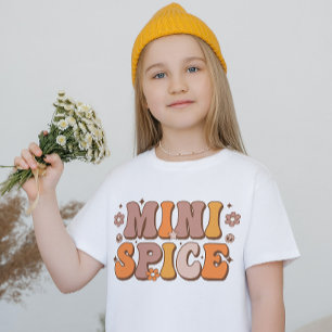 HERFST THEMA GRAPPIGE MINI SPICE T-SHIRT